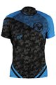 HAVEN Cycling short sleeve jersey - SINGLETRAIL - black/blue