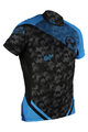 HAVEN Cycling short sleeve jersey - SINGLETRAIL - black/blue