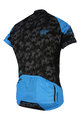 HAVEN Cycling short sleeve jersey - SINGLETRAIL - black/blue