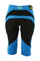 HAVEN Cycling shorts without bib - 3/4 ENERGY THREEQ - blue/yellow