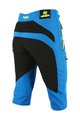 HAVEN Cycling shorts without bib - 3/4 ENERGY THREEQ - blue/yellow