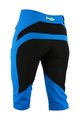 HAVEN Cycling shorts without bib - 3/4 ENERGY THREEQ - blue/yellow