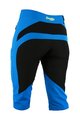 HAVEN Cycling shorts without bib - 3/4 ENERGY THREEQ - blue/yellow