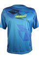 HAVEN Cycling short sleeve jersey - ENERGIZER CRAZY SHORT - blue