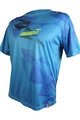 HAVEN Cycling short sleeve jersey - ENERGIZER CRAZY SHORT - blue