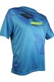 HAVEN Cycling short sleeve jersey - ENERGIZER CRAZY SHORT - blue