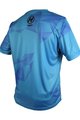 HAVEN Cycling short sleeve jersey - ENERGIZER CRAZY SHORT - blue