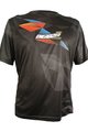 HAVEN Cycling short sleeve jersey - ENERGIZER CRAZY SHORT - black/red/blue