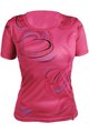 HAVEN Cycling short sleeve jersey - ENERGY CRAZY SHORT - pink