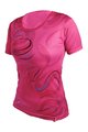 HAVEN Cycling short sleeve jersey - ENERGY CRAZY SHORT - pink