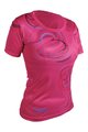 HAVEN Cycling short sleeve jersey - ENERGY CRAZY SHORT - pink