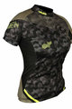 HAVEN Cycling short sleeve jersey - SINGLETRAIL WOMEN - green/yellow