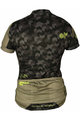 HAVEN Cycling short sleeve jersey - SINGLETRAIL WOMEN - green/yellow