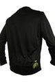 HAVEN Cycling summer long sleeve jersey - NAVAHO II LONG - black/green