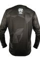 HAVEN Cycling summer long sleeve jersey - ENERGIZER CRAZY LONG - black