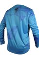 HAVEN Cycling summer long sleeve jersey - ENERGIZER CRAZY LONG - blue