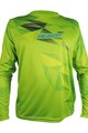 HAVEN Cycling summer long sleeve jersey - ENERGIZER CRAZY LONG - green