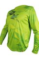 HAVEN Cycling summer long sleeve jersey - ENERGIZER CRAZY LONG - green