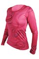 HAVEN Cycling summer long sleeve jersey - ENERGY CRAZY LONG - pink