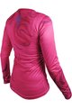 HAVEN Cycling summer long sleeve jersey - ENERGY CRAZY LONG - pink