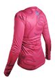 HAVEN Cycling summer long sleeve jersey - ENERGY CRAZY LONG - pink