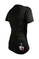 HAVEN Cycling short sleeve jersey - ENERGY SHORT - black/pink