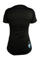 HAVEN Cycling short sleeve jersey - ENERGY SHORT - black/blue