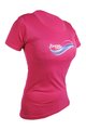 HAVEN Cycling short sleeve jersey - ENERGY SHORT - pink