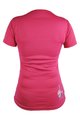 HAVEN Cycling short sleeve jersey - ENERGY SHORT - pink