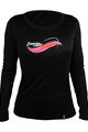 HAVEN Cycling summer long sleeve jersey - ENERGY LONG - black/pink