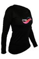 HAVEN Cycling summer long sleeve jersey - ENERGY LONG - black/pink