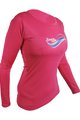 HAVEN Cycling summer long sleeve jersey - ENERGY LONG - pink