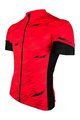 HAVEN Cycling short sleeve jersey - SKINFIT NEO - red/black