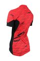 HAVEN Cycling short sleeve jersey - SKINFIT NEO WOMEN - red/black