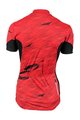 HAVEN Cycling short sleeve jersey - SKINFIT NEO WOMEN - red/black