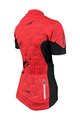 HAVEN Cycling short sleeve jersey - SKINFIT NEO WOMEN - red/black