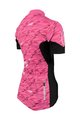 HAVEN Cycling short sleeve jersey - SKINFIT NEO WOMEN - pink/white