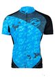 HAVEN Cycling short sleeve jersey - SINGLETRAIL NEO - blue
