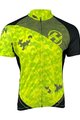 HAVEN Cycling short sleeve jersey - SINGLETRAIL NEO - green/black