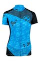 HAVEN Cycling short sleeve jersey - SINGLETRAIL NEO WOMEN - blue