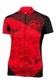 HAVEN Cycling short sleeve jersey - SINGLETRAIL NEO WOMEN - red