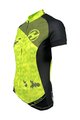 HAVEN Cycling short sleeve jersey - SINGLETRAIL NEO WOMEN - green/black