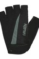 HAVEN Cycling fingerless gloves - TRIPLE - black/grey