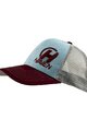 HAVEN Cycling hat - TRUCKER - grey/red