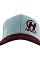 HAVEN Cycling hat - TRUCKER - grey/red