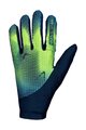 HAVEN Cycling long-finger gloves - FACTORY AIR - green/blue
