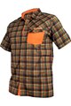 HAVEN shirt - AGNESS SLIMFIT - orange/green