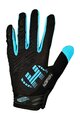 HAVEN Cycling long-finger gloves - DEMO NEO LONG - black/blue