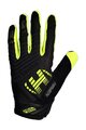 HAVEN Cycling long-finger gloves - DEMO NEO LONG - black/green