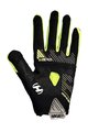 HAVEN Cycling long-finger gloves - DEMO NEO LONG - black/green